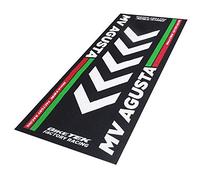 BIKETEK Tapis environnemental Garage Mat Noir Blanc pour Moto MV Agusta Neuf