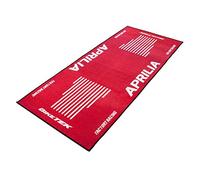 Tapis Environnemental Biketek Garage Mat Rouge Blanc Pour Moto Aprilia Neuf