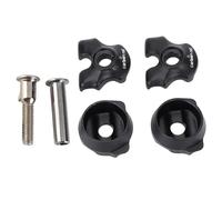 Biking Seat Post Clamp 7x9mm | Stainless Steel Protection - Oxidation Tube Clip | Secure Grip for Cycling/Mountain Biking/Road Biking | No - Tools Setup, 59g Lightweight