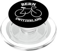 Biking Switzerland Bern Graphique PopSockets PopGrip pour MagSafe