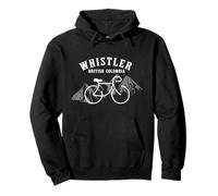 Biking Whistler Vancouver British Columbia Canada Graphique Sweat à Capuche