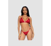 Bikini 2 Pièces 81637 Strass Rouge