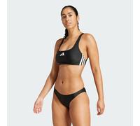 Adidas Bikini femme 3 Stripes V-Back Noir/Blanc Taille 44