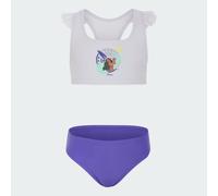 adidas Fille Disney Bikini Set Kids Swimwear, Frozen Purple/Solar Purple, 5-6 Years