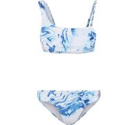 Bikini femme Urban Classics asymmetric top bikini Blanc S