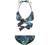 Urban Classics Bikini femme Ladies Draped Pattern Bikini Vriesea Black S