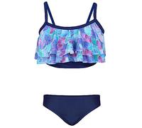Bikini | Fille Set Bustier Slip de Bikini Maillots de Bain Deux Pièces Filles Deux Pièces