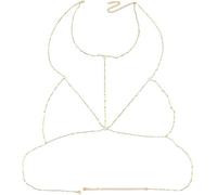 Bikini Harness Body Jewelry Catena Bar Catena A Vita Catena Per Il Corpo Sexy Catena A Croce Per Pancia Accessorio Da Spiaggia Per Donne E Ragazze