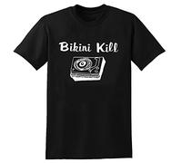 Bikini Kill T-Shirt Black Shirt Men's Top Tee L