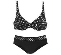Bikini LASCANA LxE noir / blanc
