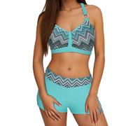 Bikini Maillot De Bain Maillot De Bain Noir Femme Bas Taille Haute Push Up Bandeau Sculptant String Short Vêtements Enceinte Maillots Brassiere Carreau Culotte Haut XL Mayo Grande Shorty Gainant