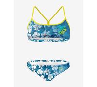 Bikini Otso Swim Bike Run Flower bleu marine blanc jaune femme - XS
