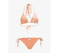 Bikini Roxy Beach Classics Tie Side orange rose blanc femme - XS