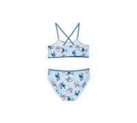 Bikini Enfant Stitch - Bleu - Taille 10 Ans - Maillot de Bain Fille en 85% Polyester et 15% Elasthanne de 210 g/m² - Produit Original Fabriqué en Espagne