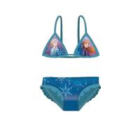 Bikinis Ensembles Frozen Disney - Maillot De Bain Deux pièces Bikini Frozen Disney (FR/ES, Âge, 7 Ans, 8 Ans, Taille Normale, Ciel-A)