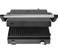 BiKitchen grill 200 électrique Grill à contact voyant lumineux, rabattable, réglage de la température en continu noir