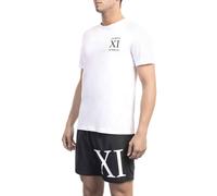 Bikkembergs Beachwear BKK1MTS05_WHITE : Taille - L Taille : L