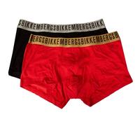 BIKKEMBERGS boxer homme lot de 2 articles sous-vêtement élastique visible en cot