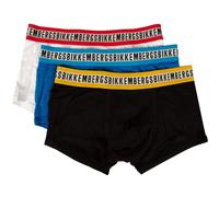 BIKKEMBERGS Boxer Homme Lot de 3 Pièces Jambe Élastique Exposée Coton Stretch Ar