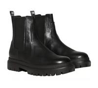 Bikkembergs, Calf Pasha Leather, Chaussures Bottes Beatles Cuir Mode Mode, Noir , 42 EU