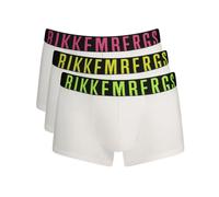 Bikkembergs, Homme, Sous-vêtements, Blanc, Taille: S Cotton Boxer Short