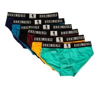 BIKKEMBERGS slips homme lot de 6 sous-vêtements élastiques visibles sous-vêtemen