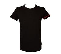 BIKKEMBERGS t-shirt homme manches courtes col rond t-shirt en coton stretch arti