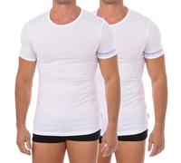 Bikkembergs White Cotton T-Shirt XXL