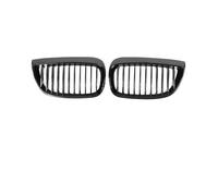 BIKKJBK Grille Calandre Avant Calandre De Pare-Choc De Voiture, pour Série 1 E81 E87 2004 - 2006, Couvercle De Calandre De Remontage Noir, Accessoires De Lifting