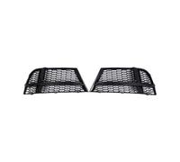 BIKKJBK Grille Calandre Avant Calandre Phare Antibrouillard Voiture pour A3 8V S-Line Berline Sportback Convertible 2017-2019 Couvercle Calandre Phare Antibrouillard Pare-Chocs