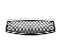 BIKKJBK Grille Calandre Avant Calandre Supérieure Noire pour pour Q50 Berline 2014 - 2017 Couvercle Grille De Ventilation D'entrée d'air De Voiture De Remplacement