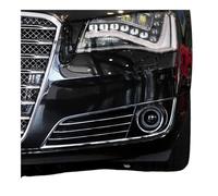 BIKKJBK Grille Calandre Avant Couverture Calandre Phare Antibrouillard De Voiture Grille De Phare Antibrouillard Gauche Droite pour A8 pour D4 2010 - 2014 4H0807679 4H0807680