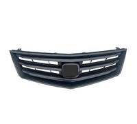 BIKKJBK Grille Calandre Avant pour Accord MK8 pour Spirior 2009-2012 Match Voiture grilles Remplacement Voiture Style Brillant Noir Fiber de Carbone