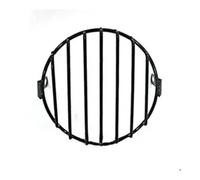 BIKKJBK Moto Cache Grille Phare 1 Pièce De Protection Universelle Pour Phare Moto, 6,5 Pouces, Couvercle En Métal, Grille Maille Pour Lampe Pour GN CG125