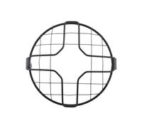 BIKKJBK Moto Cache Grille Phare 1 Pièce De Protection Universelle Pour Phare Moto, 6,5 Pouces, Couvercle En Métal, Grille Maille Pour Lampe Pour GN CG125