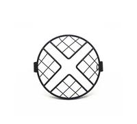 BIKKJBK Moto Cache Grille Phare 1 Pièce De Protection Universelle Pour Phare Moto, 6,5 Pouces, Couvercle En Métal, Grille Maille Pour Lampe Pour GN CG125