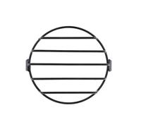 BIKKJBK Moto Cache Grille Phare 1 Pièce De Protection Universelle Pour Phare Moto, 6,5 Pouces, Couvercle En Métal, Grille Maille Pour Lampe Pour GN CG125