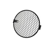 BIKKJBK Moto Cache Grille Phare 1 Pièce De Protection Universelle Pour Phare Moto, 6,5 Pouces, Couvercle En Métal, Grille Maille Pour Lampe Pour GN CG125