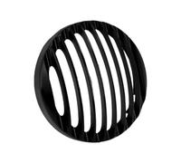 BIKKJBK Moto Cache Grille Phare Grille De Phare Moto Noire 5 3/4 Pouces Pour Sportster XL 883 Iron 1200 2004-22 Pour Custom XL1200C 48 Pour Super Low