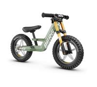 Biky Cross Green Draisienne à partir de 2 ans avec frein à main, pneus pneumatiques, cadre en magnésium ultra léger, véhicule à roulettes 12", vert