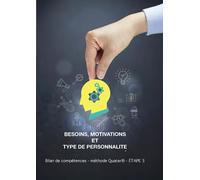 Bilan de compétences - étape 3: méthode Quater®, inspirée de l'ADVP.