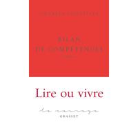 Bilan de compétences: Premier roman