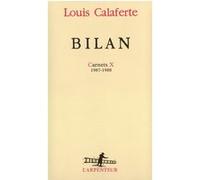 Bilan - Carnets X 1987-1988