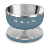 Smeg KSC01SBMWW escabeaux de cuisine Vert clair, Acier inoxydable Comptoir Rond Balance de ménage électronique