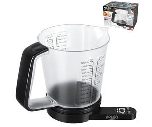 Bilancia Elettronica Da Cucina Con Misurino Per Liquidi E Solidi ADLER AD 3178