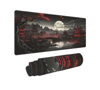 BILANGCE Canyon Sombre Grand Tapis de Souris, avec Bords Cousus, Tapis de Souris de Jeu, avec sous-Couche Antidérapante Optimal pour Travail, Jeux (80x40 cm)