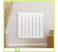 Radiateur chaleur douce BILBAO 4 1250W horitontal blanc brillant - THERMOR - 493824