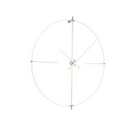 Bilbao N/ L Clock Horloge murale nomon Blanc-Blanc - 8436573811316