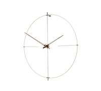 Bilbao N/ L Clock Horloge murale nomon Blanc-Naturel - 8436573811286