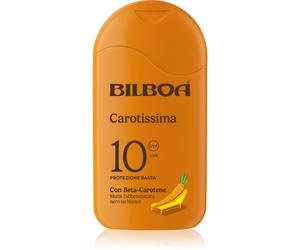 Bilboa Carotissima Crema lait solaire au bêta-carotène SPF 10 200 ml